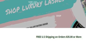 Third Lash Beauty WebSite